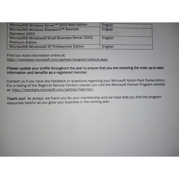 Microsoft Partner Guides 2004-2005 Complete Action Pack NEW! SQL OFFICE... - Picture 7 of 9